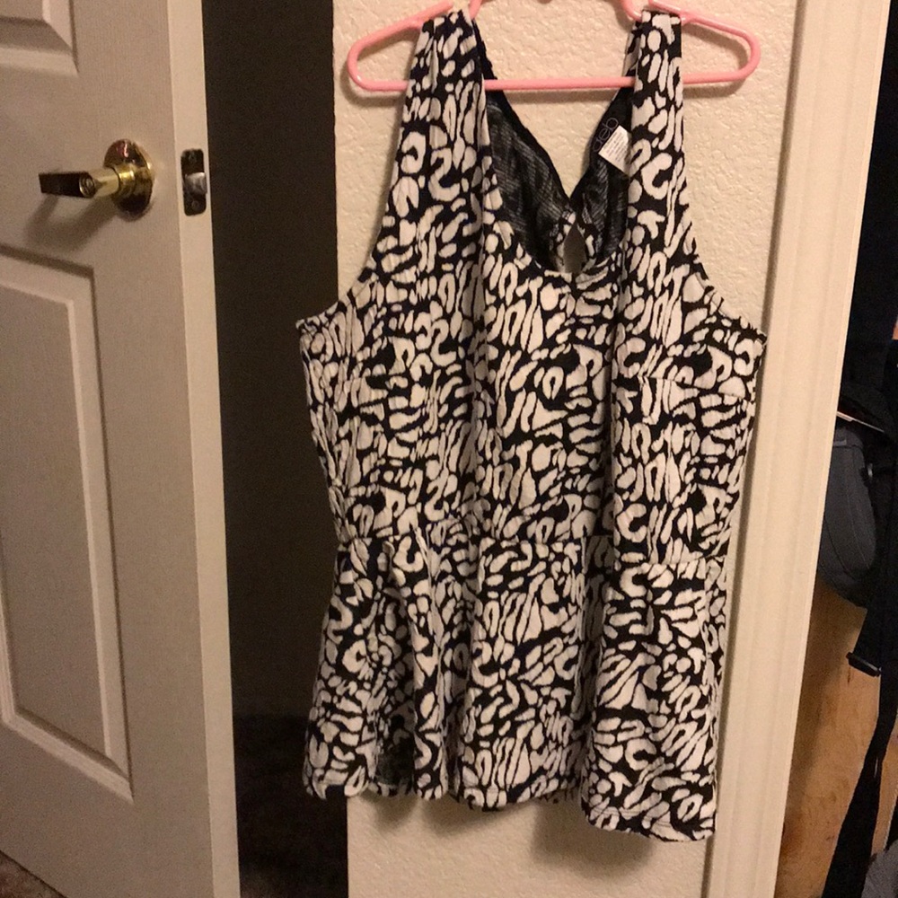 Cheetah blouse